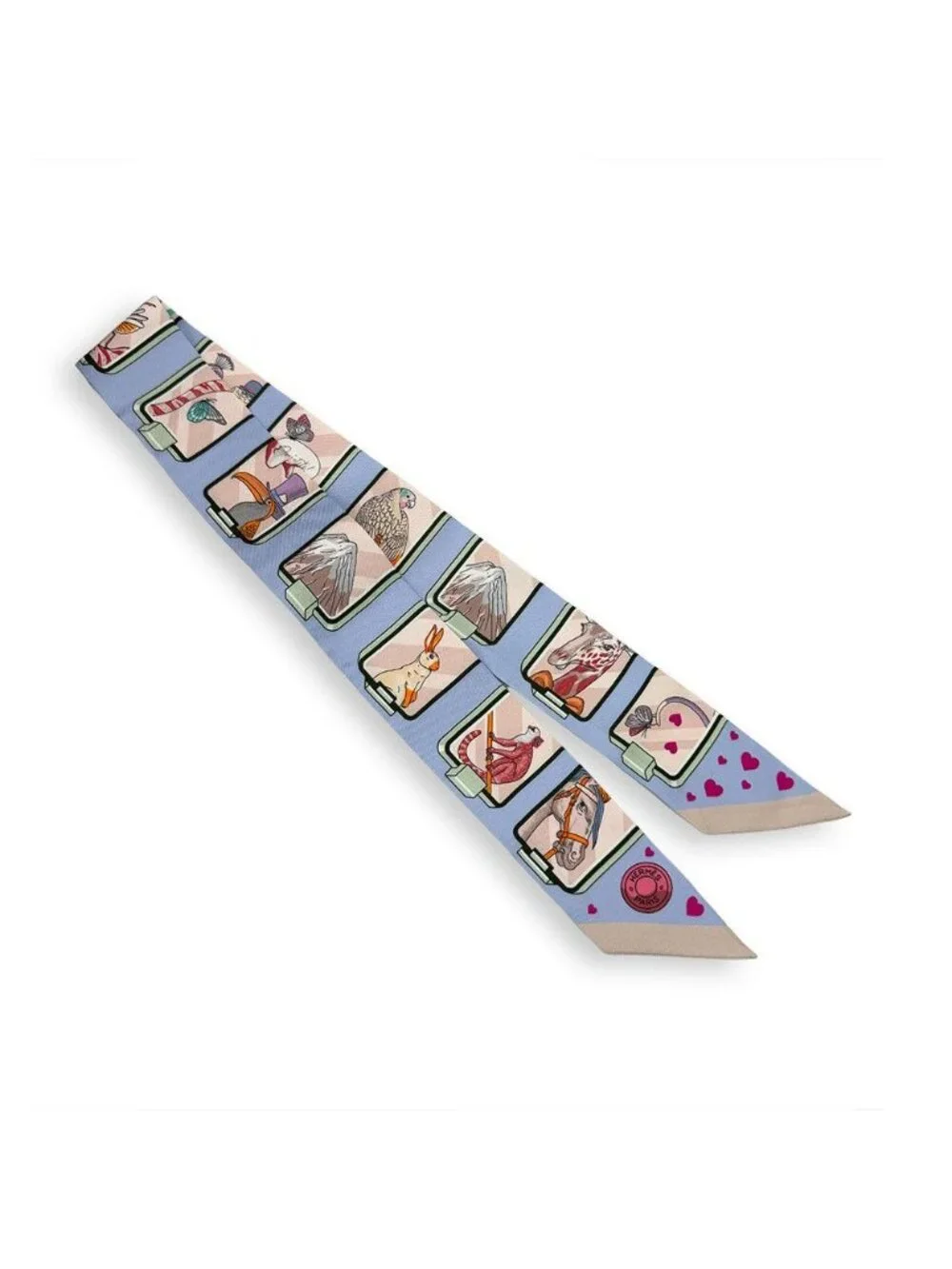 Hermes Story Twilly Scarf